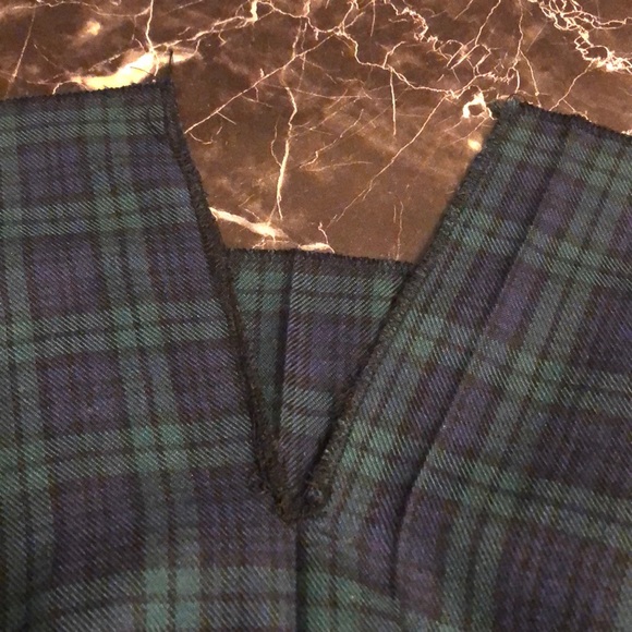 Vintage Schoolgirl Plaid Print High-Rise Skirt - Picture 9 of 9